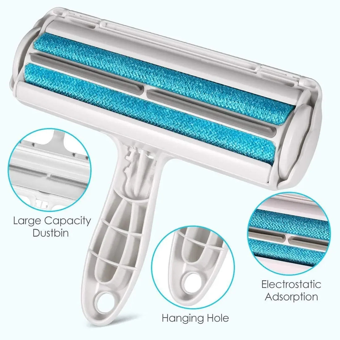 Pet Hair Remover Roller – Reusable & Convenient Lint Tool
